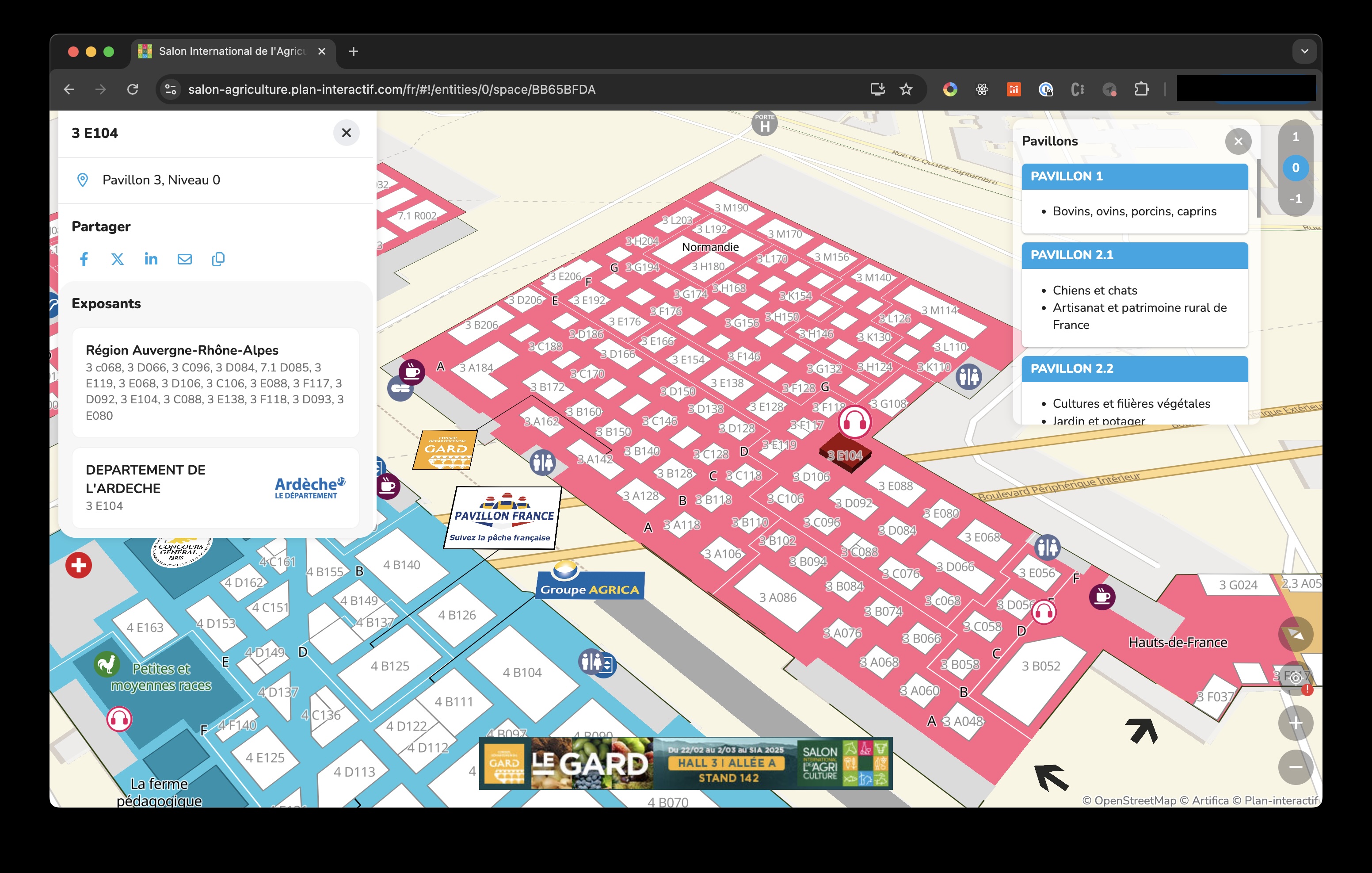 Le Salon
        International de l’Agriculture.